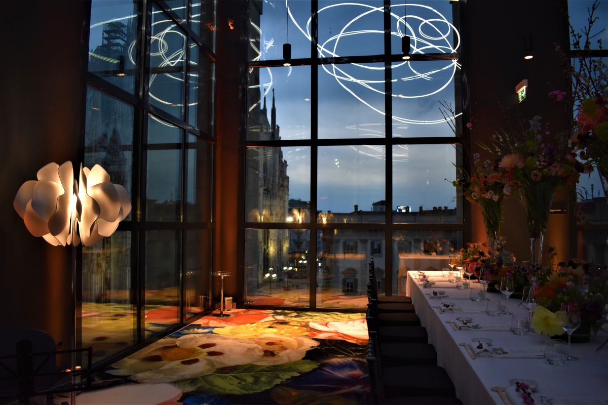 A gala dinner to remember: Marcel Wanders, Decortè Beauty, and the art of blending cultures in Milan